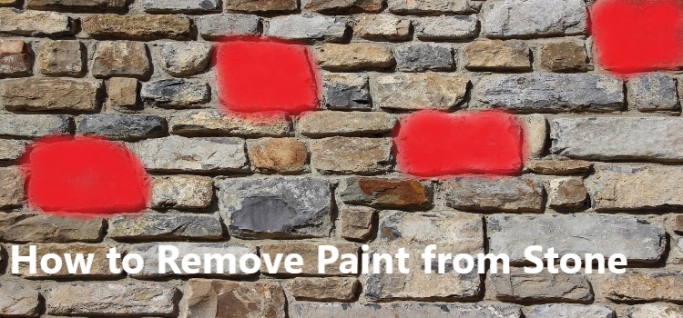 How to Remove Paint from Stone