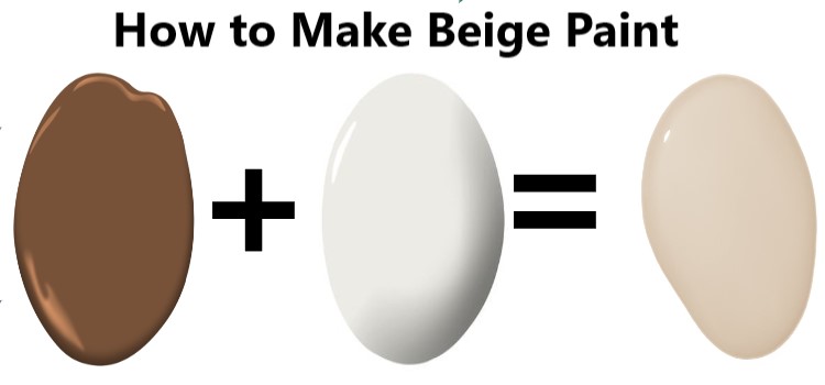 how to make beige paint