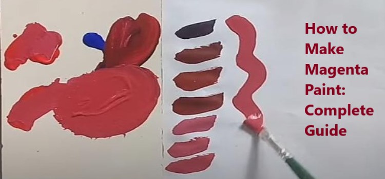 How to Make Magenta With Acrylic Paint 