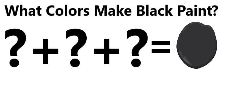 What Colors Make Black Paint