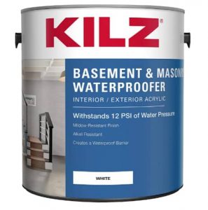 KILZ Interior/Exterior Basement and Masonry Waterproofing Paint