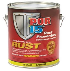 POR-15 Rust Preventive Coating- Semi-Gloss Black
