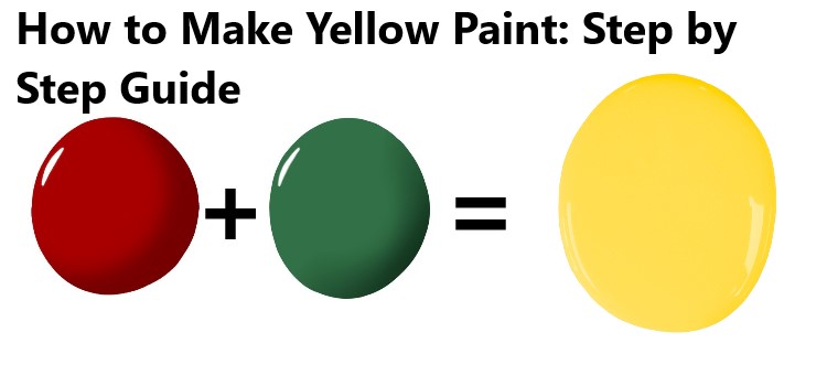 how to make yellow color paint
