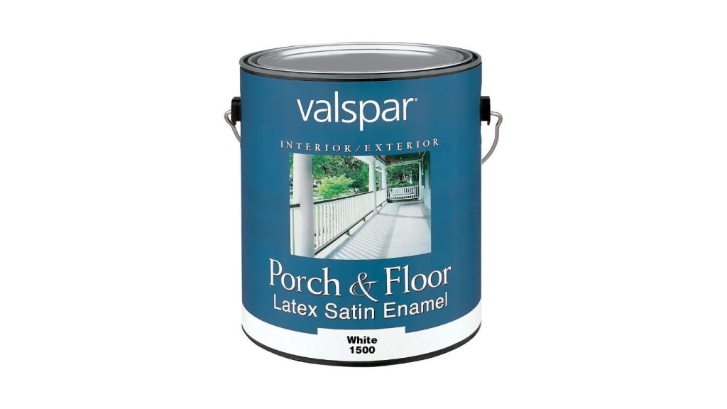 Valspar 1500 Porch and Floor Latex Satin Enamel