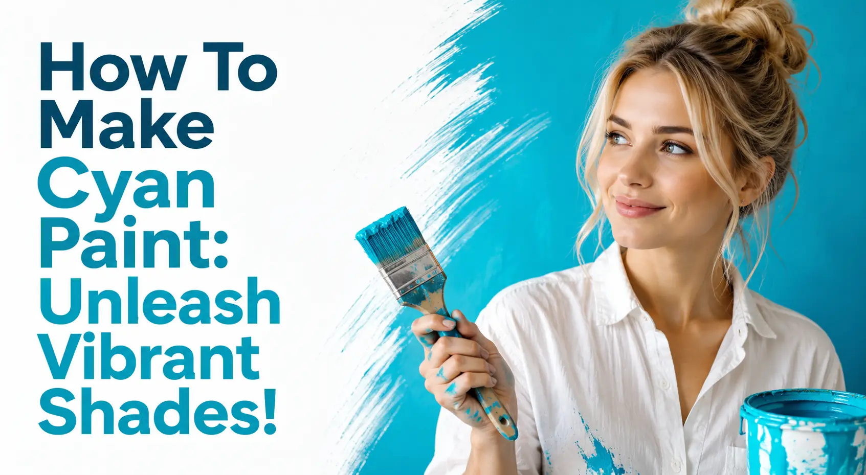 How To Make Cyan Paint: Unleash Vibrant Shades!