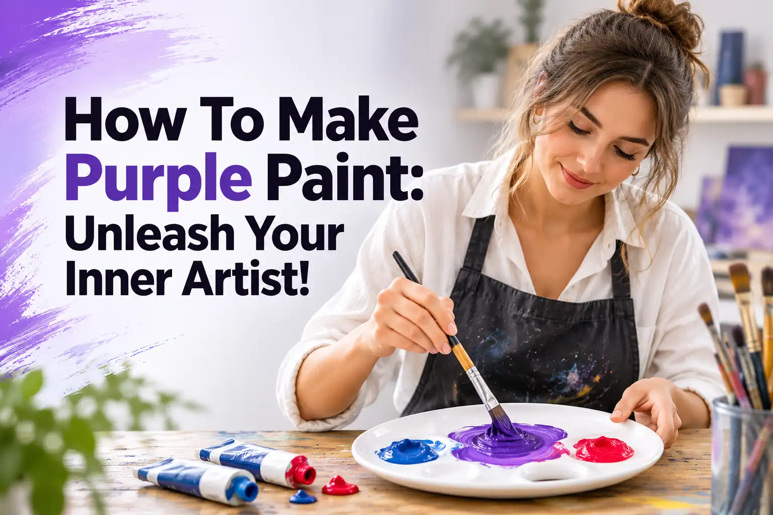 How To Make Purple Paint: Unleash Your Inner Artist!