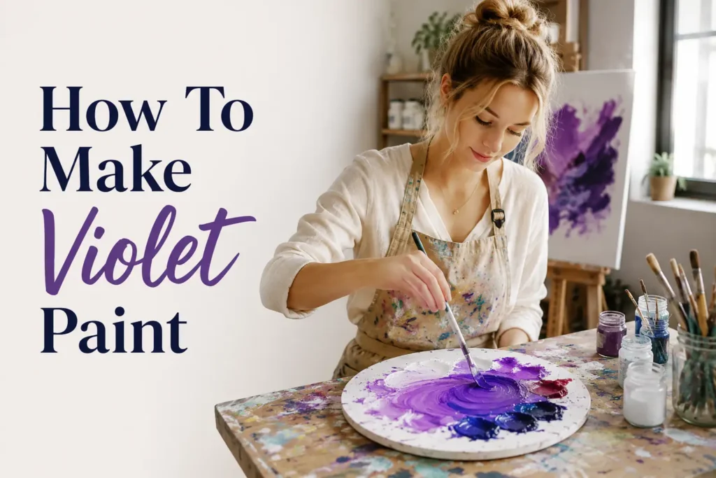 How To Make Violet Paint: Unleash Your Inner Artist!