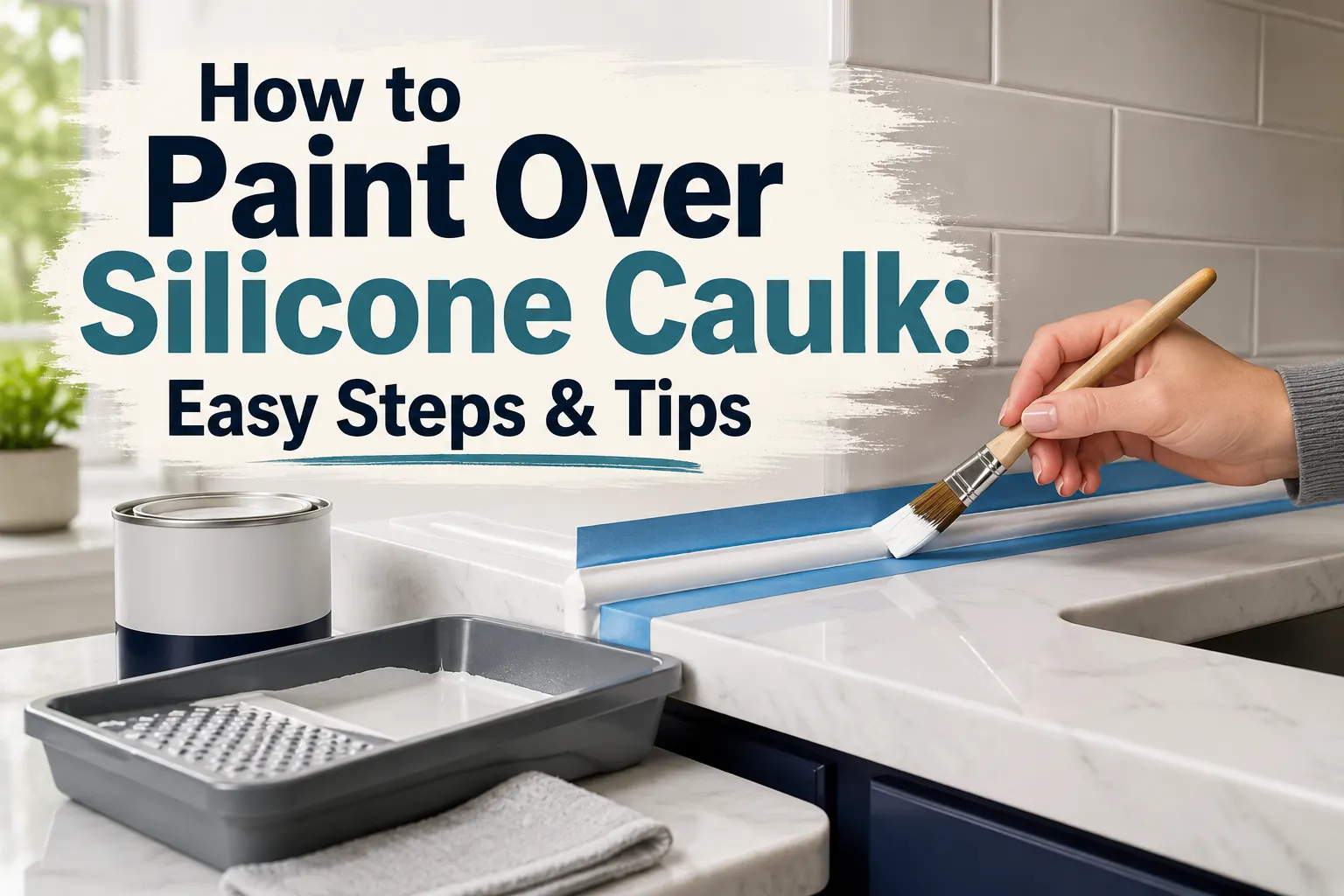 How to Paint Over Silicone Caulk: Easy Steps & Tips