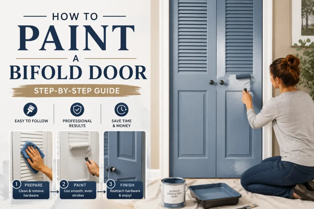 How to Paint a Bifold Door: Step-by-Step Guide