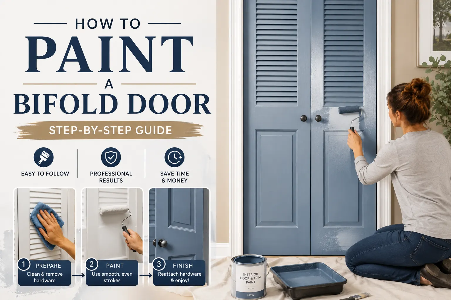 How to Paint a Bifold Door: Step-by-Step Guide