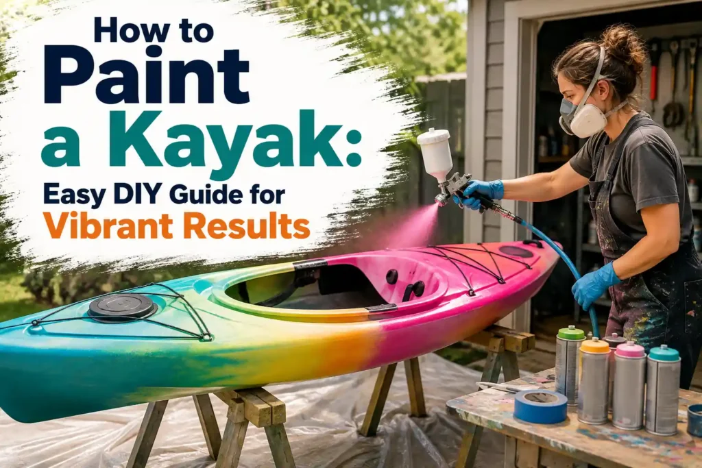 How to Paint a Kayak: Easy DIY Guide for Vibrant Results