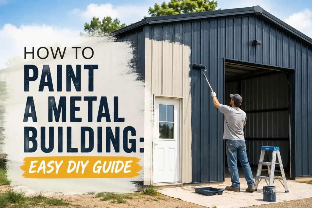 How to Paint a Metal Building: Easy DIY Guide
