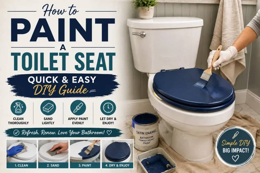 How to Paint a Toilet Seat: Quick & Easy DIY Guide