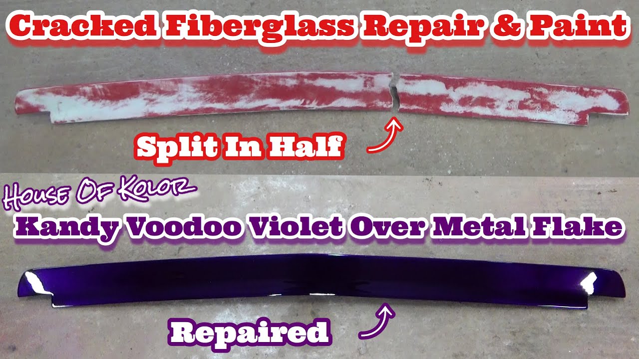 How to Paint Fiberglass Spoiler