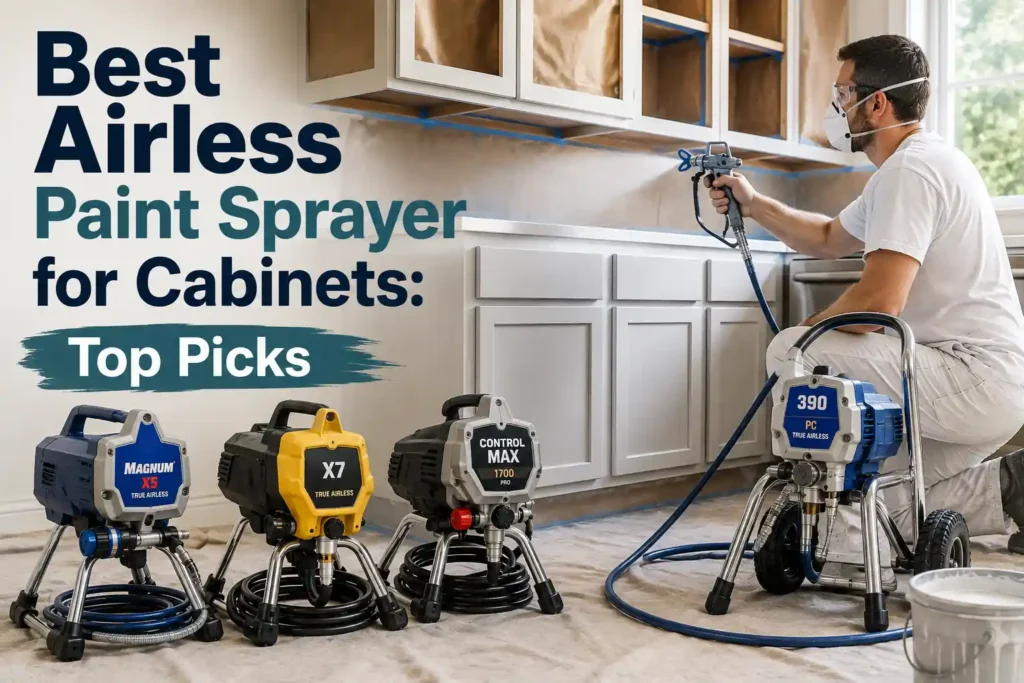 Best Airless Paint Sprayer for Cabinets: Top Picks