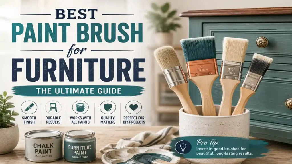Best Paint Brush for Furniture: The Ultimate Guide