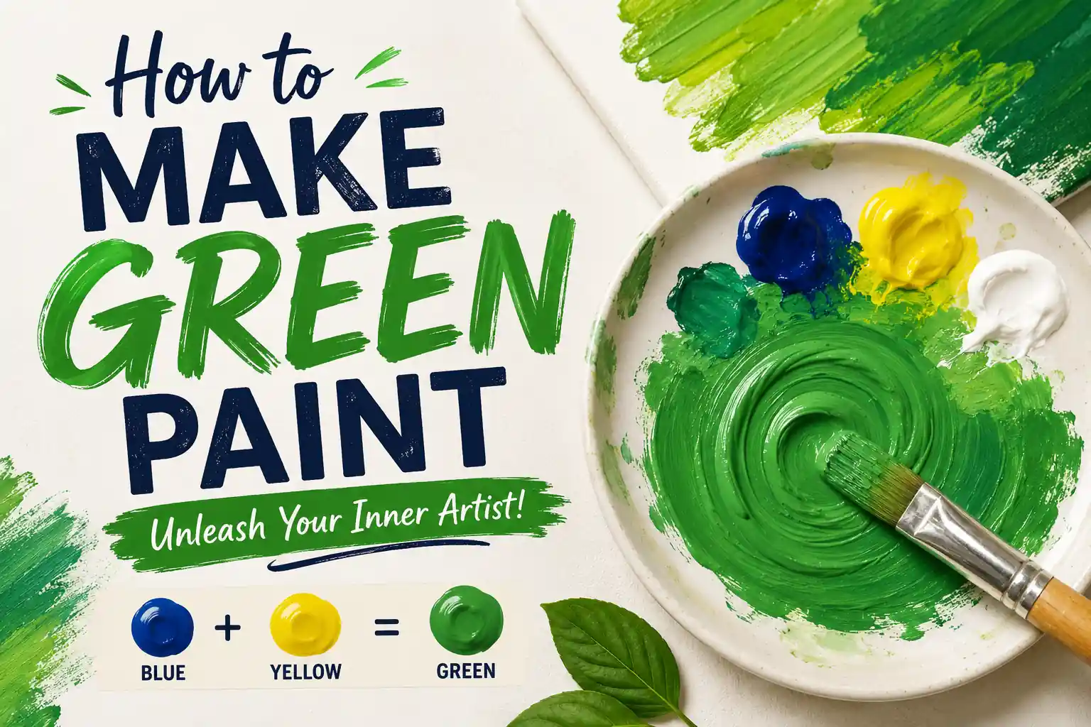 How to Make Green Paint: Unleash Your Inner Artist!