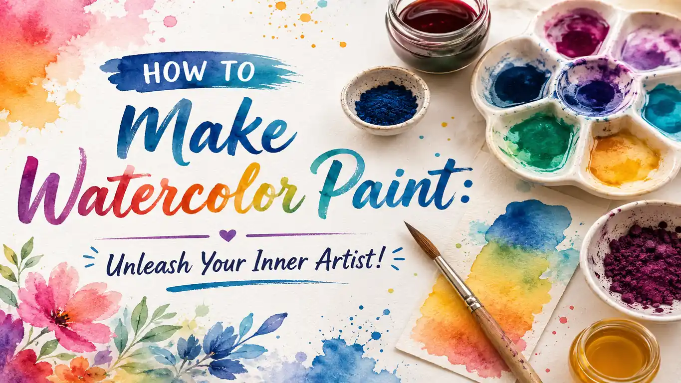 How to Make Watercolor Paint: Unleash Your Inner Artist!