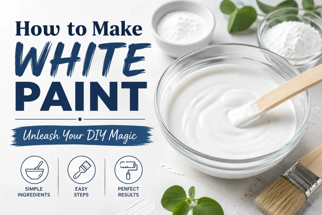 How to Make White Paint: Unleash Your DIY Magic