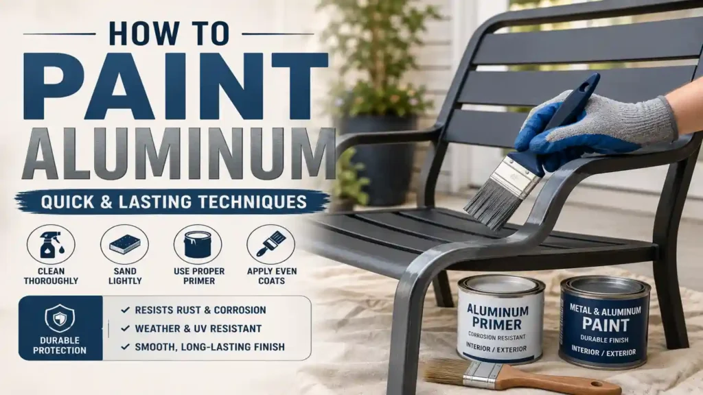 How to Paint Aluminum: Quick & Lasting Techniques