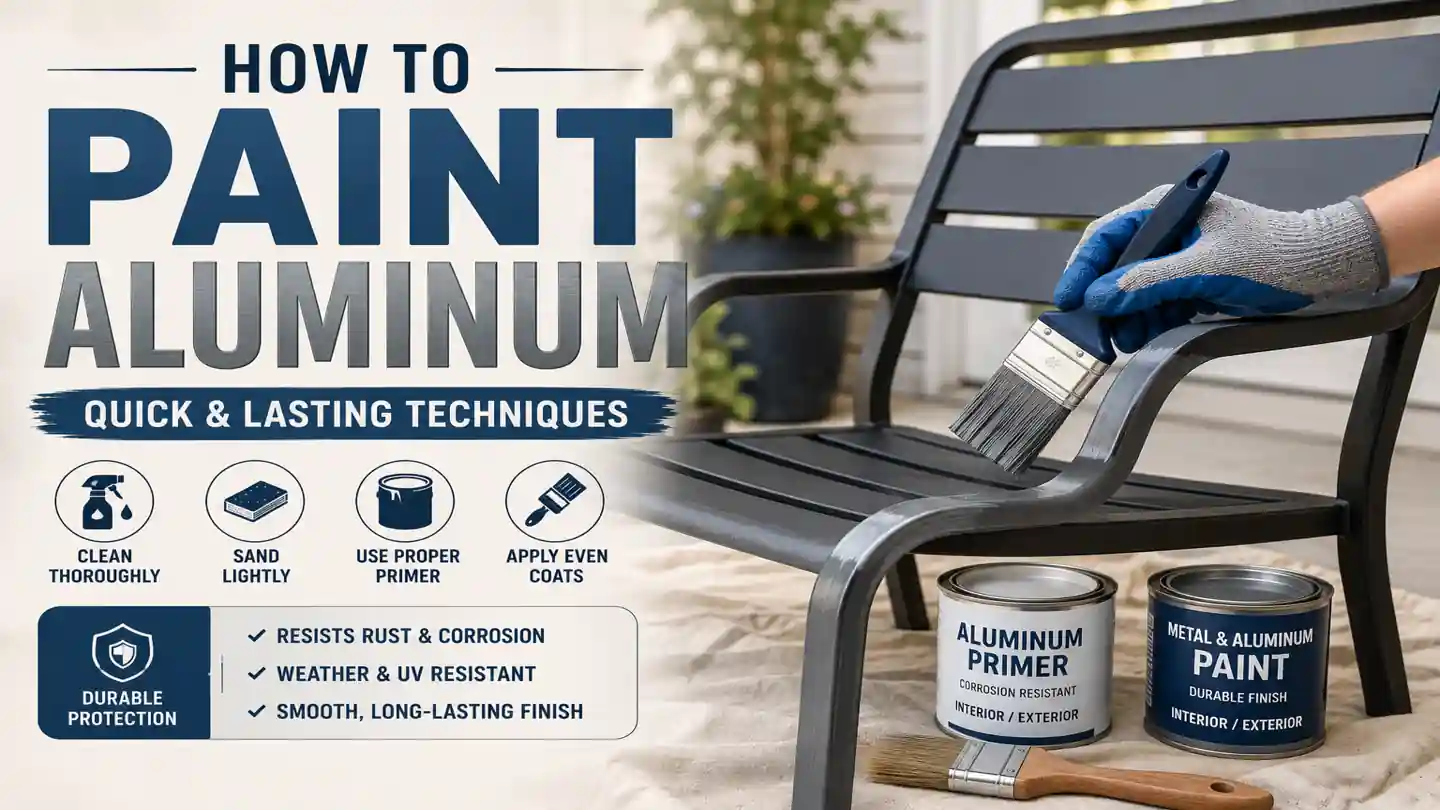 How to Paint Aluminum: Quick & Lasting Techniques