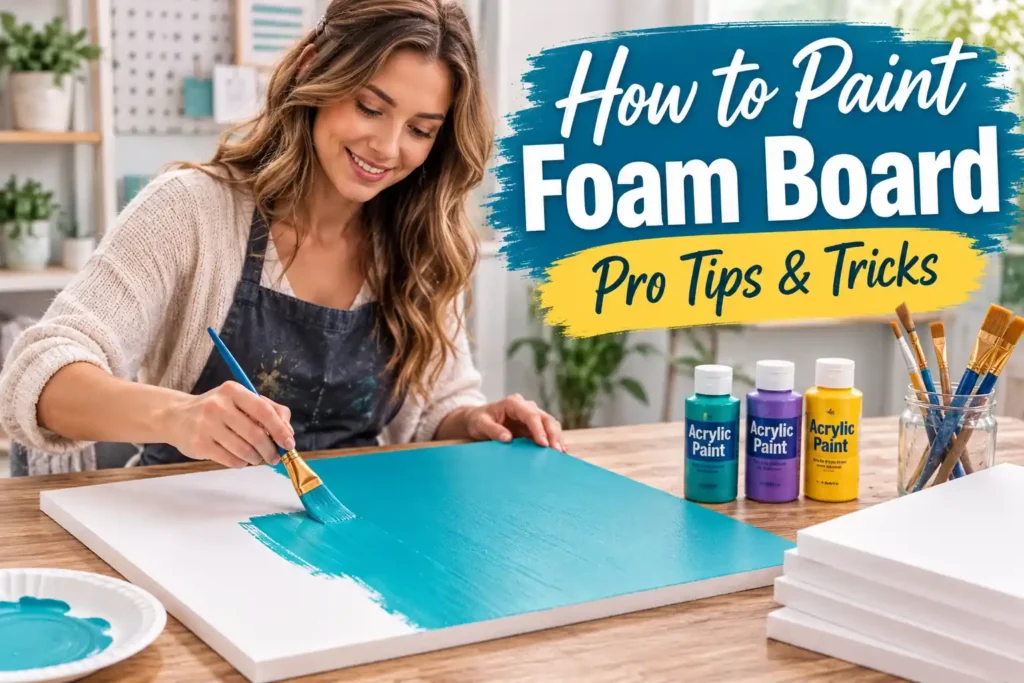 How to Paint Foam Board: Pro Tips & Tricks