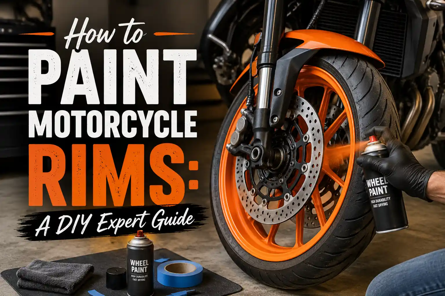 How to Paint Motorcycle Rims: A DIY Expert Guide