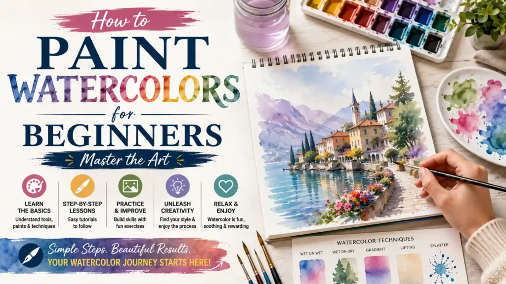 How to Paint Watercolors for Beginners: Master the Art