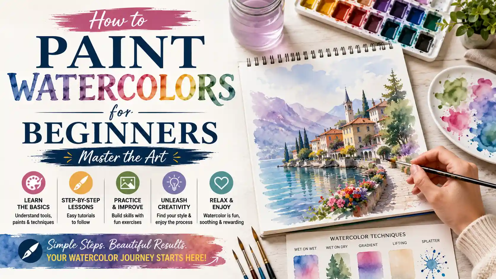 How to Paint Watercolors for Beginners: Master the Art