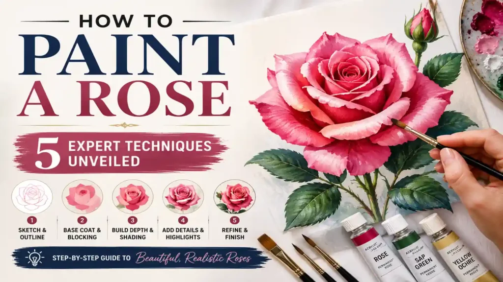 How to Paint a Rose: 5 Expert Techniques Unveiled