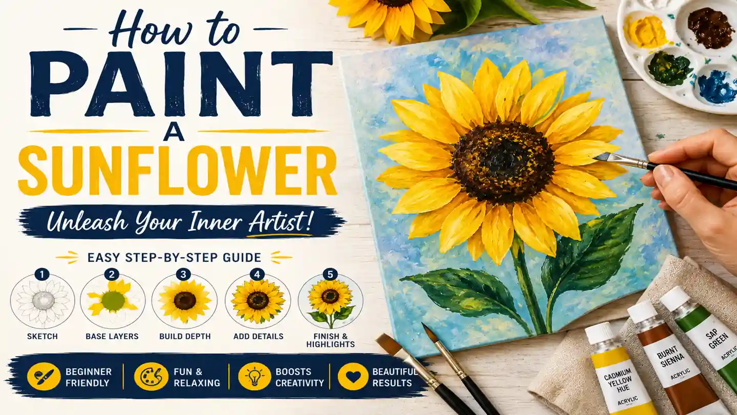 How to Paint a Sunflower: Unleash Your Inner Artist!