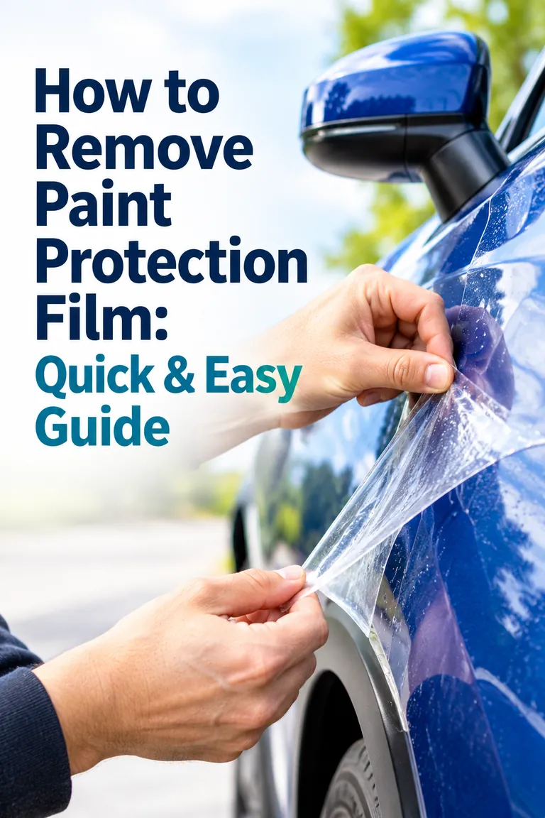 How to Remove Paint Protection Film: Quick & Easy Guide