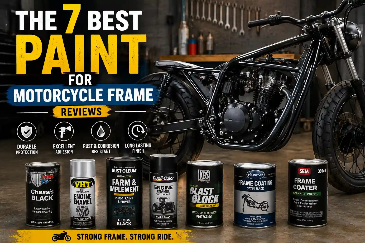 The 7 Best Paint for Motorcycle Frame Reviews