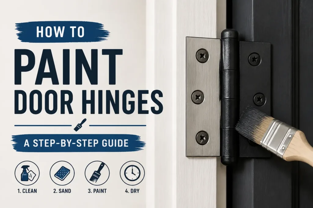 How To Paint Door Hinges: A Step-by-Step Guide
