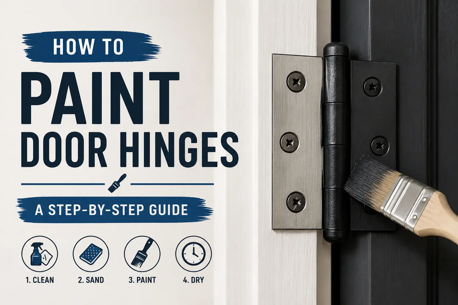How To Paint Door Hinges: A Step-by-Step Guide