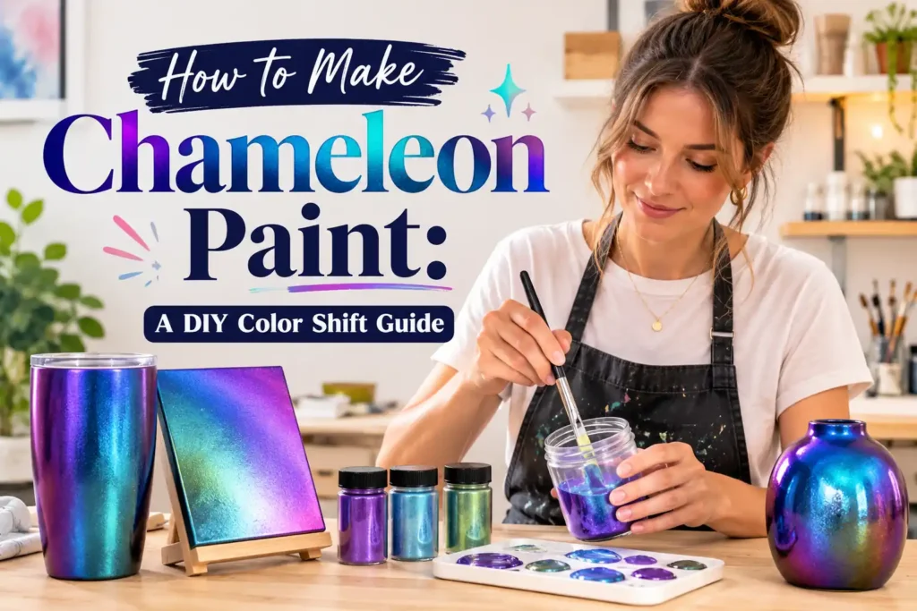 How to Make Chameleon Paint: A DIY Color Shift Guide