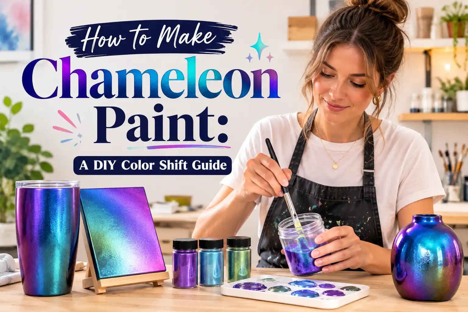 How to Make Chameleon Paint: A DIY Color Shift Guide