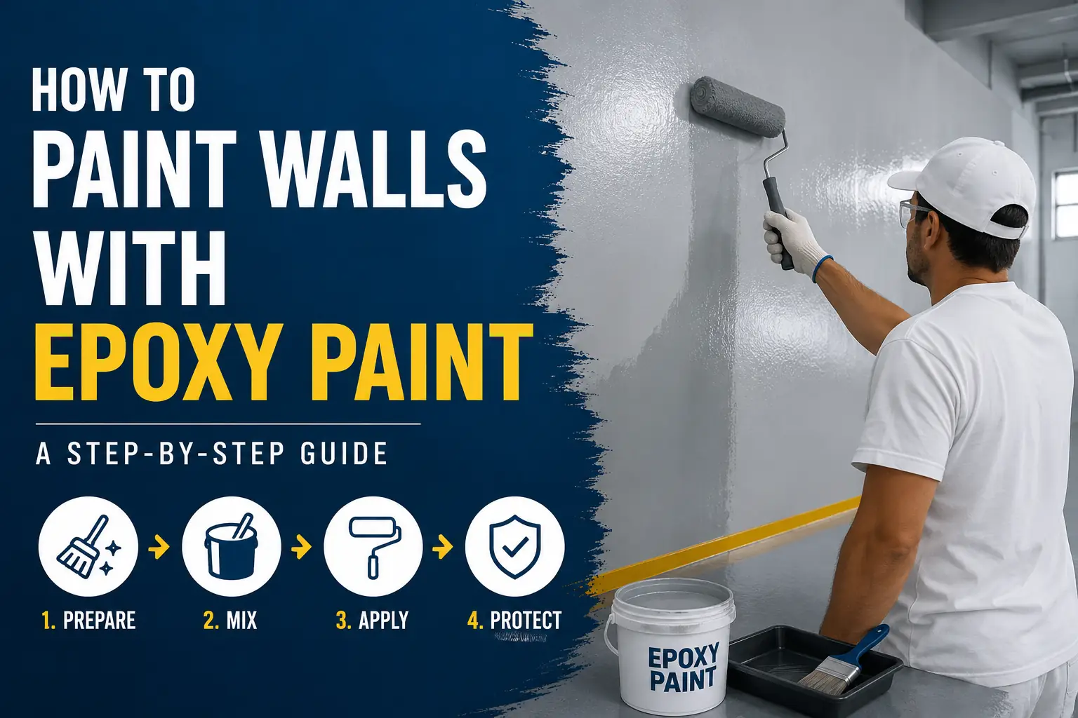 How to Paint Walls With Epoxy Paint: A Step-by-Step Guide
