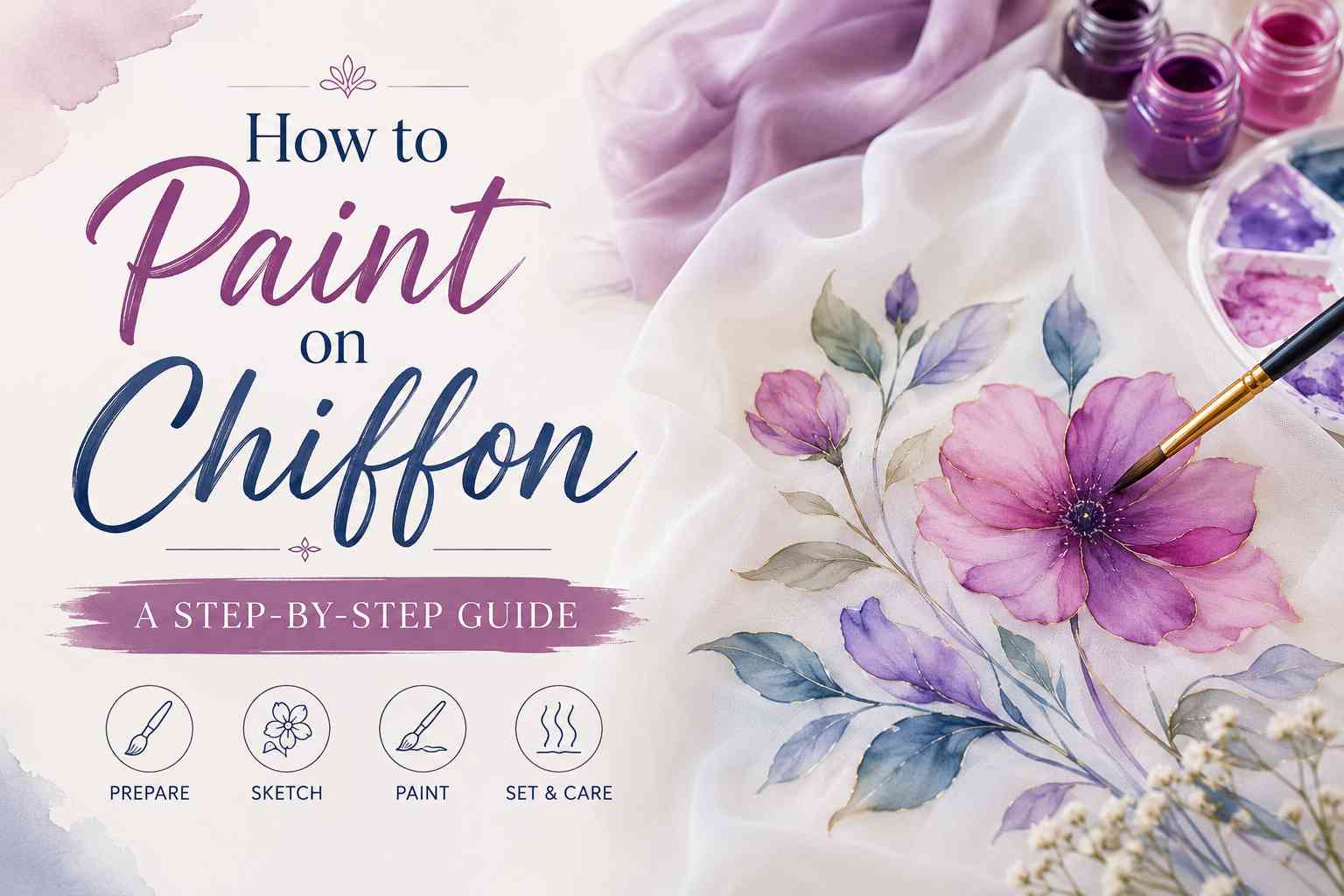 How to Paint on Chiffon: A Step-by-Step Guide