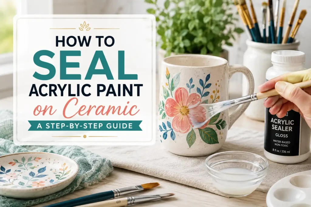 How to Seal Acrylic Paint on Ceramic: A Step-by-Step Guide