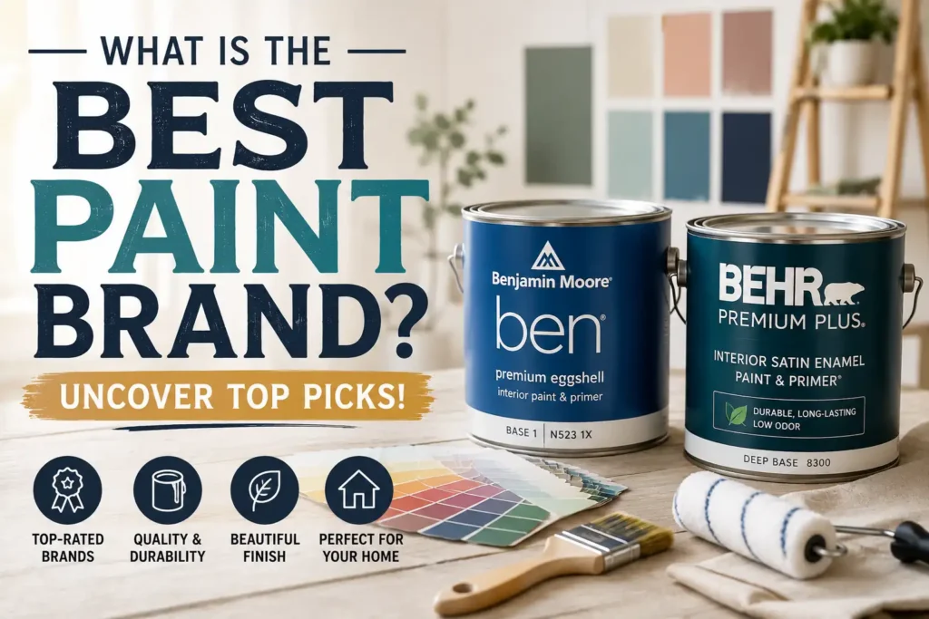 What is the Best Paint Brand? Uncover Top Picks!