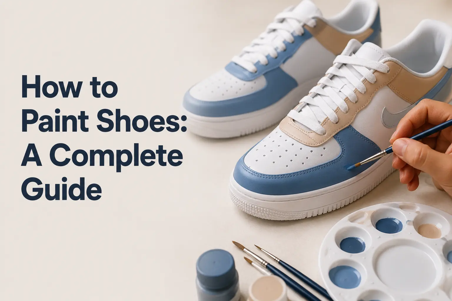 How to Paint Shoes
