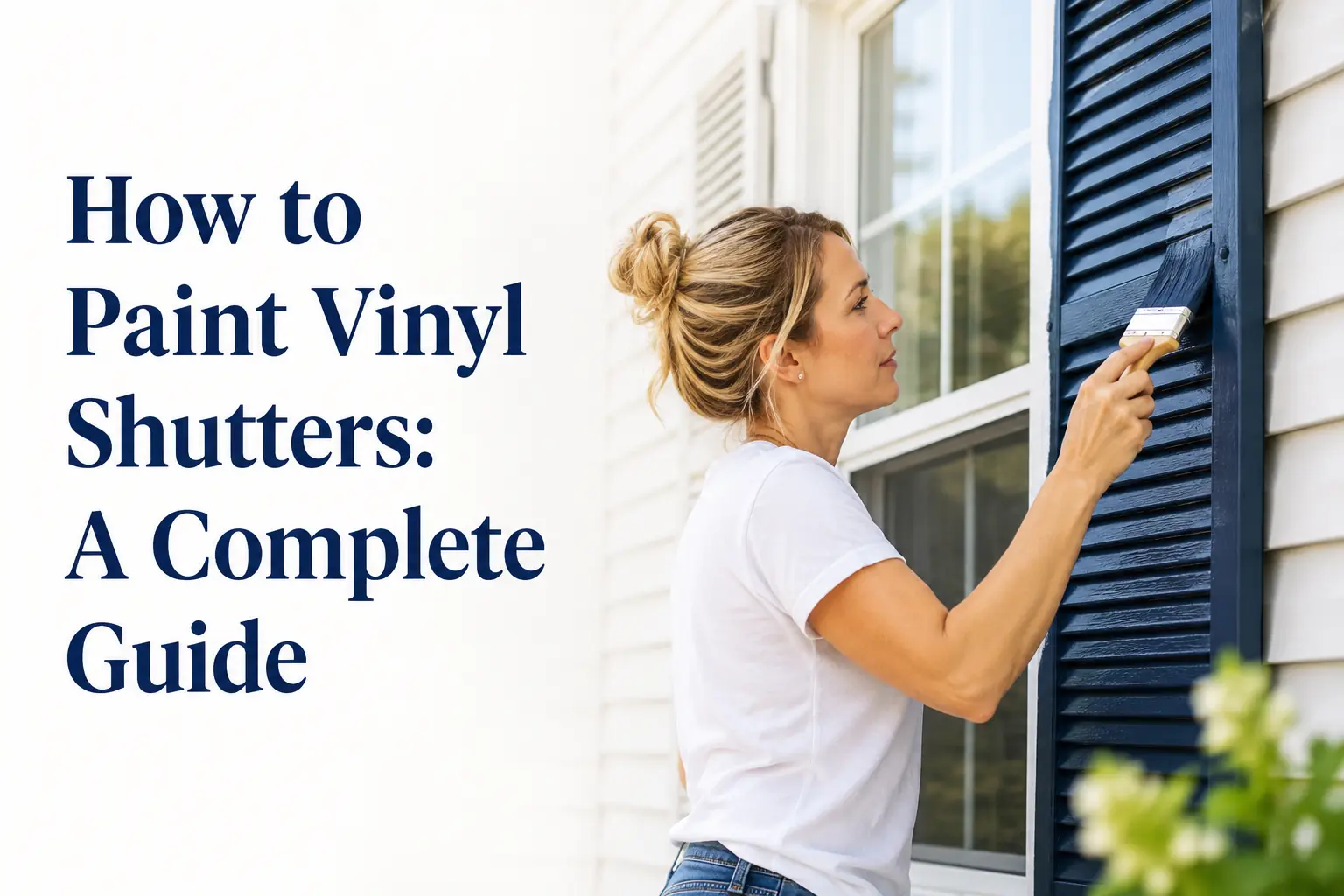 How to Paint Vinyl Shutters: A Complete Guide