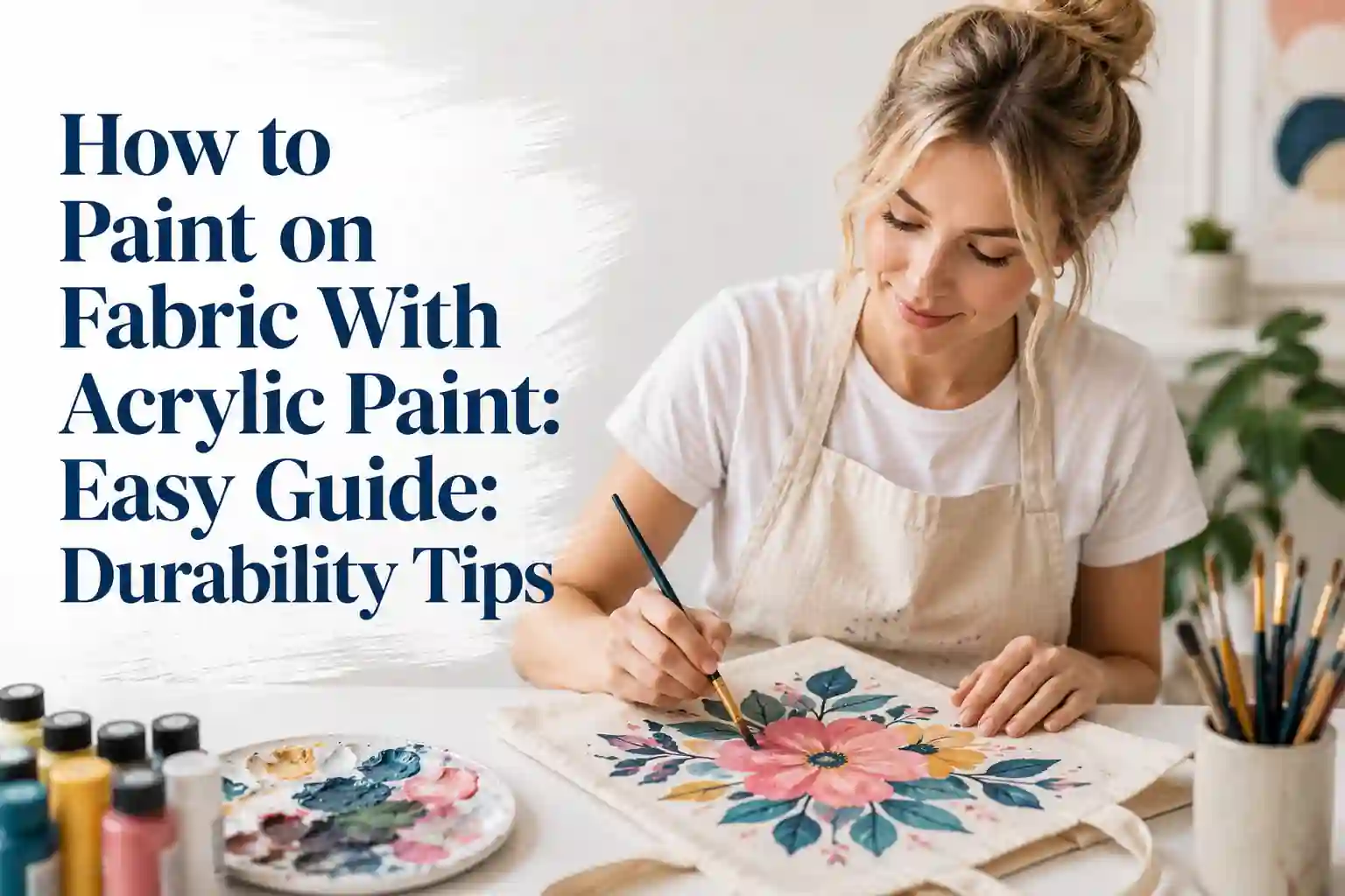 How to Paint on Fabric With Acrylic Paint: Easy Guide