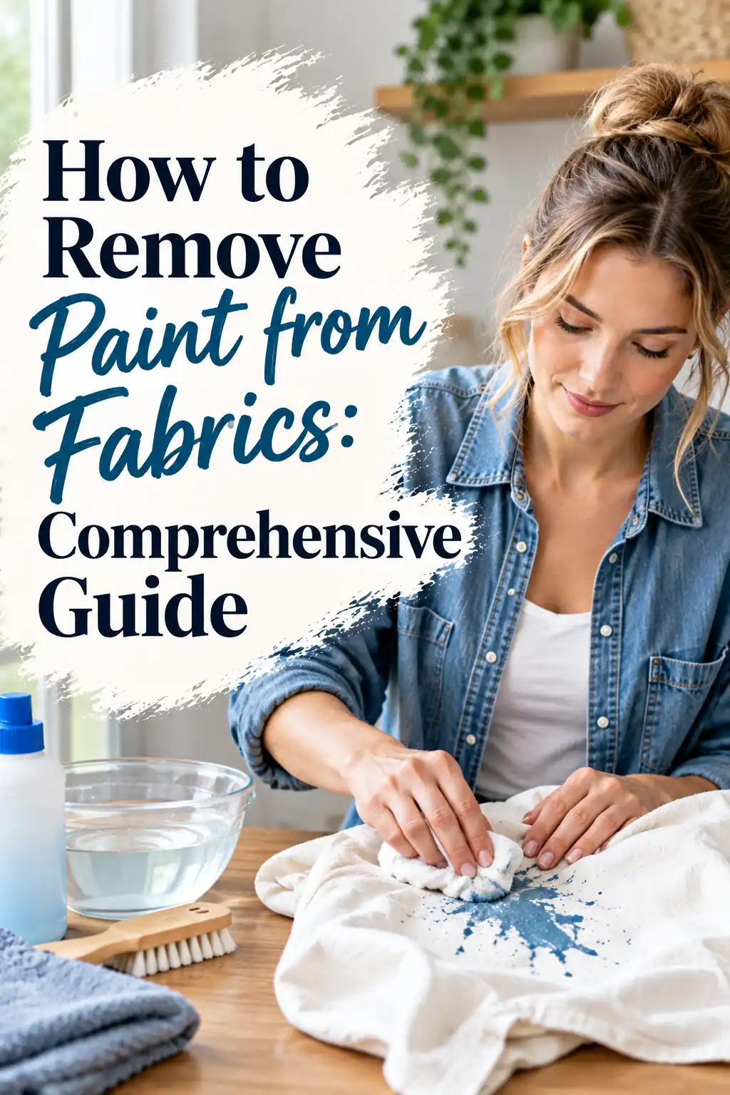 How to Remove Paint from Fabrics: Comprehensive Guide
