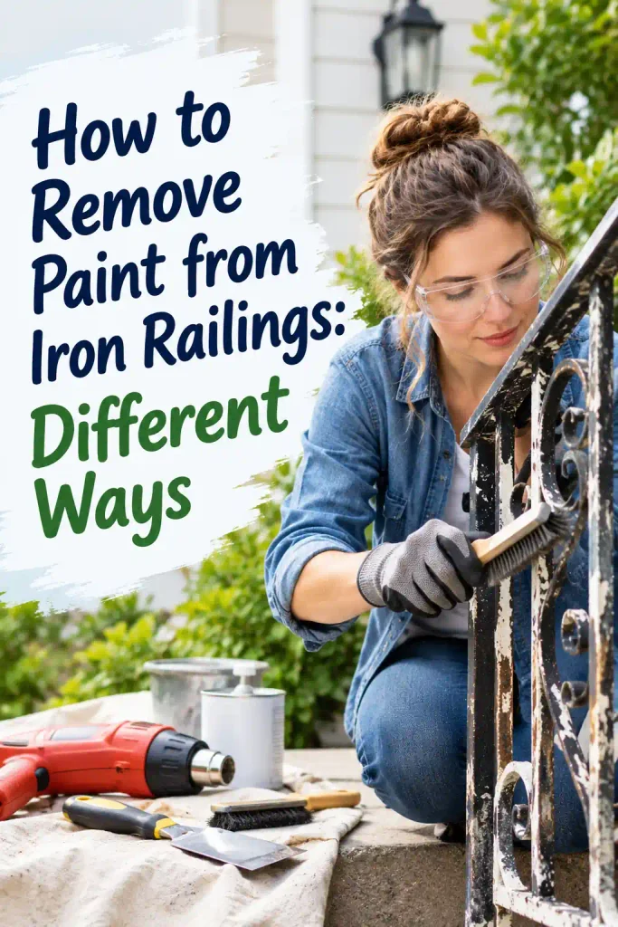 How to Remove Paint from Iron Railings: Different Ways