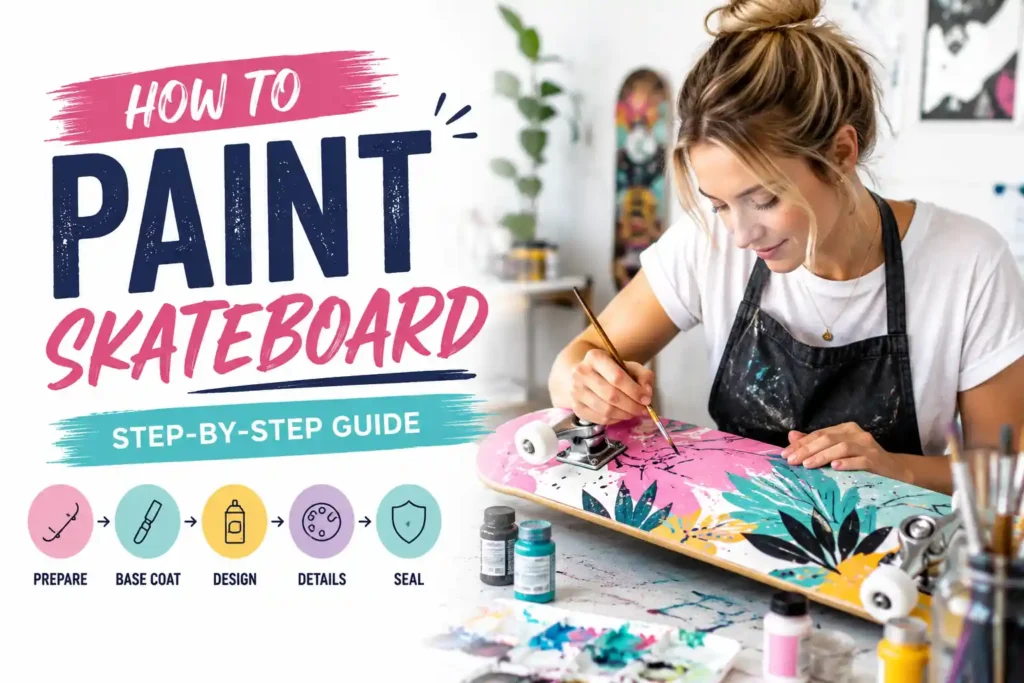 How to Paint Skateboard: Step-by-Step Guide