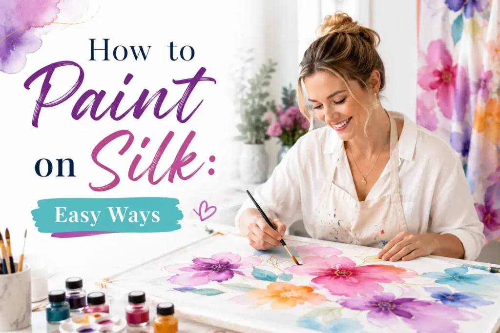 How to Paint on Silk: Easy Ways