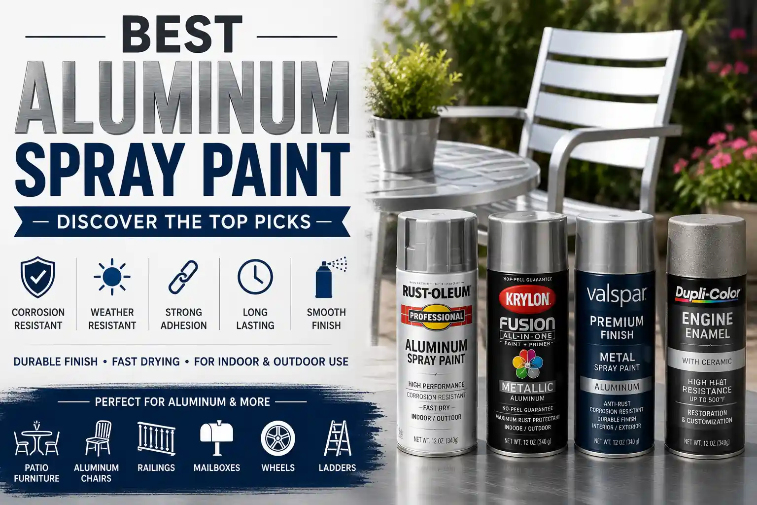 Best Aluminum Spray Paint: Discover the Top Picks