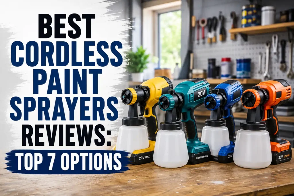 Best Cordless Paint Sprayers Reviews: Top 7 Options
